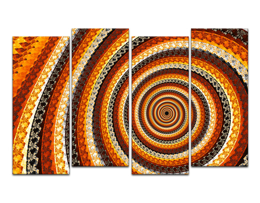 Африканский спиральный орнамент