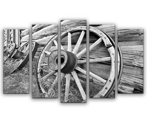 Старое вагонное колесо